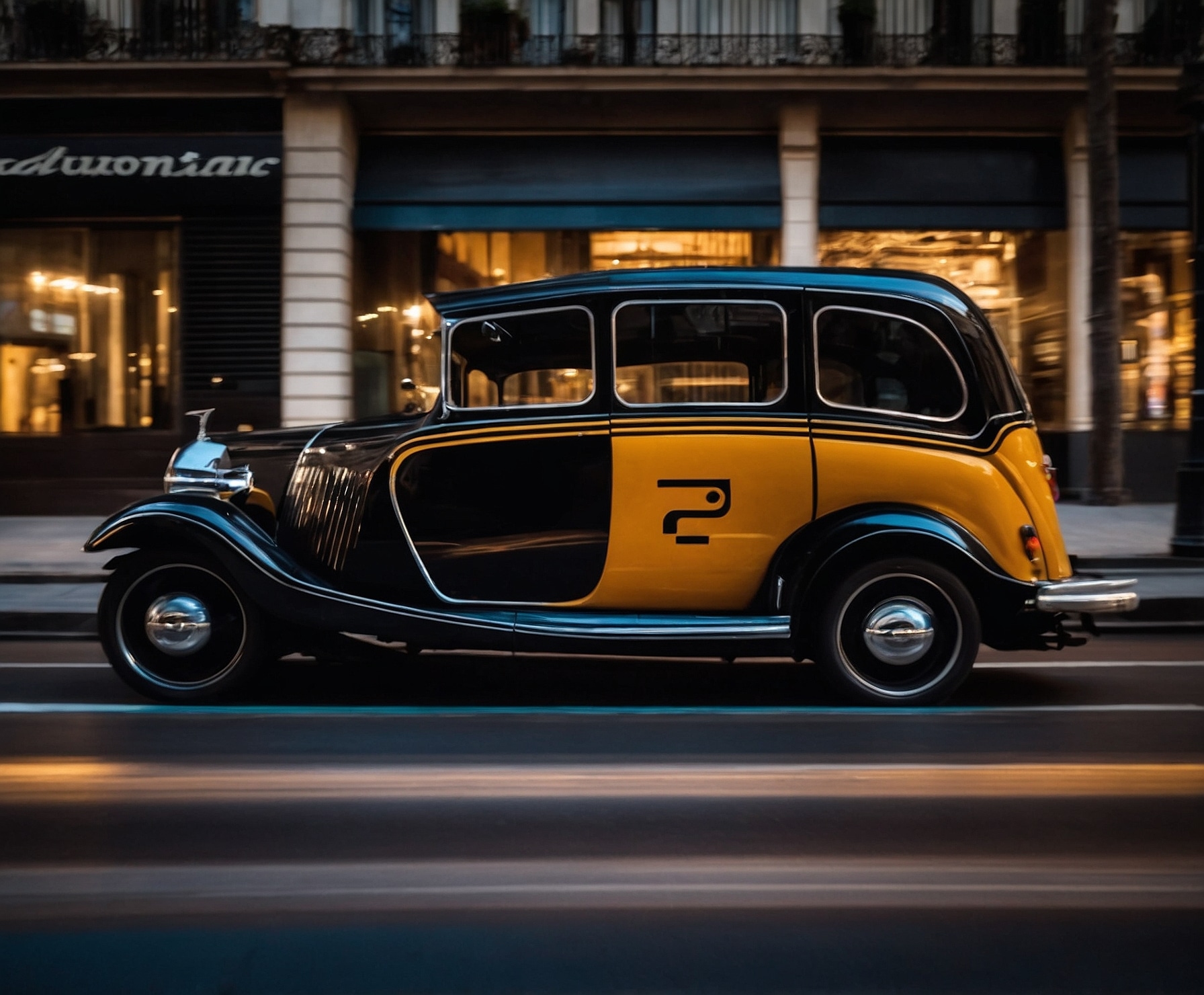 Servicio de transporte ejecutivo elegante